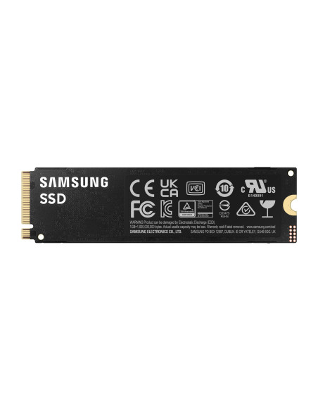 SSD, SAMSUNG, 990 PRO, 4TB, M.2, PCIe Gen4, NVMe, TLC, Write speed 6900 MBytes/sec, Read speed 7450 MBytes/sec, 2.3mm, TBW 2400