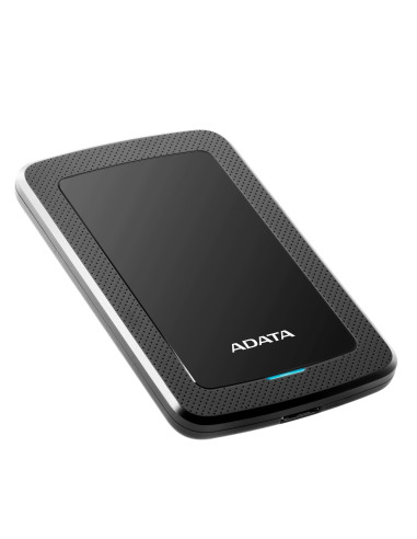 External HDD, ADATA, HV300, 1TB, USB 3.1, Colour Black, AHV300-1TU31-CBK