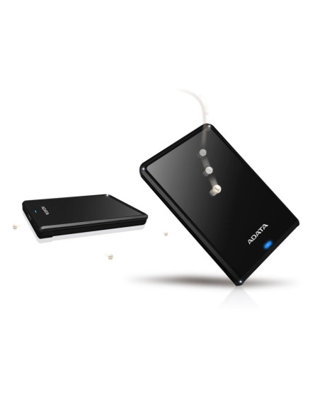 External HDD, ADATA, HV620S, 2TB, USB 3.1, Colour Black, AHV620S-2TU31-CBK