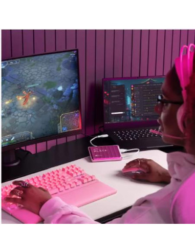 External HDD, WESTERN DIGITAL, P10 Game Drive, WDBA2W0020BPK-WESN, 2TB, USB 3.2, Colour Pink, WDBA2W0020BPK-WES1