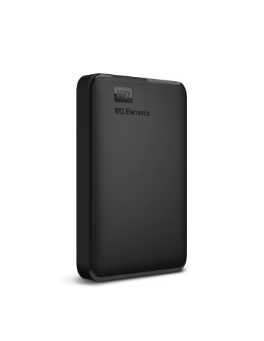 External HDD, WESTERN DIGITAL, Elements Portable, WDBU6Y0050BBK-WESN, 5TB, USB 3.0, Colour Black, WDBU6Y0050BBK-WESN