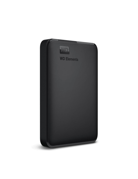 External HDD, WESTERN DIGITAL, Elements Portable, WDBU6Y0050BBK-WESN, 5TB, USB 3.0, Colour Black, WDBU6Y0050BBK-WESN