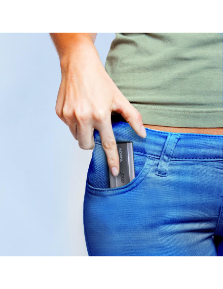 External SSD, ADATA, SE880, 1TB, USB-C, Write speed 2000 MBytes/sec, Read speed 2000 MBytes/sec, AELI-SE880-1TCGY