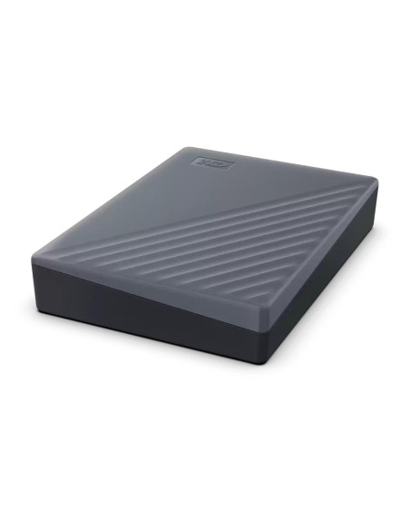 External HDD, WESTERN DIGITAL, My Passport, WDBRMD0050BGY-WESN, 5TB, USB-C, Colour Grey, WDBRMD0050BGY-WESN