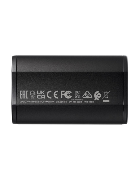 External SSD, ADATA, SD810, 1TB, USB-C, Write speed 2000 MBytes/sec, Read speed 2000 MBytes/sec, SD810-1000G-CBK