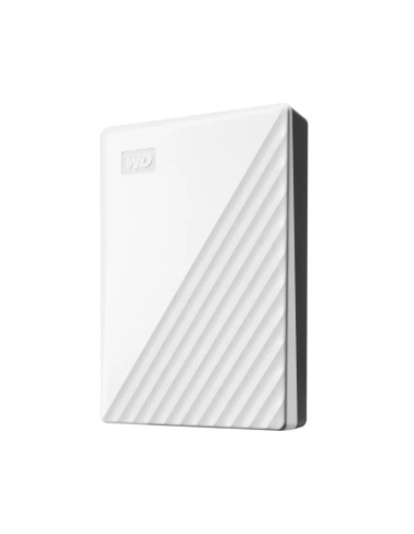 External HDD, WESTERN DIGITAL, My Passport, WDBR9S0060BWT-WESN, 6TB, USB 3.2, Colour White, WDBR9S0060BWT-WESN