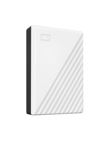 External HDD, WESTERN DIGITAL, My Passport, WDBR9S0060BWT-WESN, 6TB, USB 3.2, Colour White, WDBR9S0060BWT-WESN