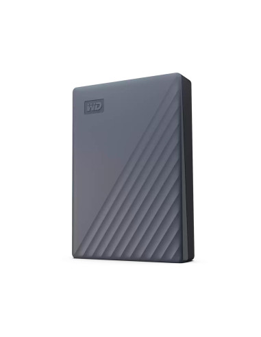 External HDD, WESTERN DIGITAL, My Passport, WDBY3J0060BGY-WESN, 6TB, USB-C, Colour Grey, WDBY3J0060BGY-WESN