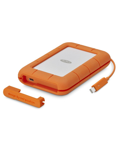 External HDD, LACIE, 5TB, USB-C, Colour Orange, STFR5000800