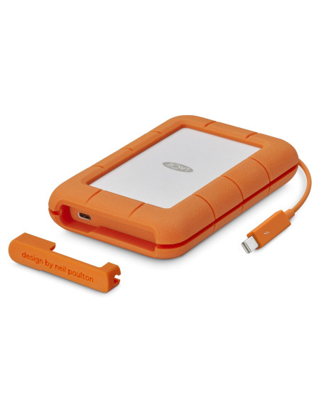 External HDD, LACIE, 5TB, USB-C, Colour Orange, STFR5000800