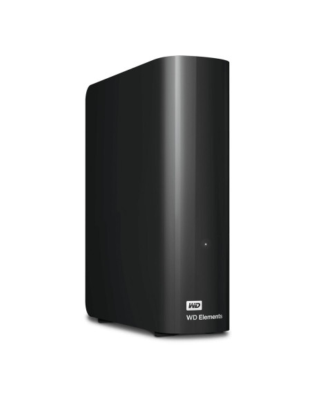 External HDD, WESTERN DIGITAL, Elements Desktop, 12TB, USB 3.0, Drives 1, Black, WDBWLG0120HBK-EESN