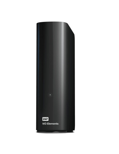 External HDD, WESTERN DIGITAL, Elements Desktop, 14TB, USB 3.0, Drives 1, Black, WDBWLG0140HBK-EESN