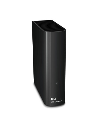 External HDD, WESTERN DIGITAL, Elements Desktop, 14TB, USB 3.0, Drives 1, Black, WDBWLG0140HBK-EESN