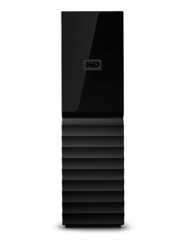 External HDD, WESTERN DIGITAL, My Book, 18TB, USB 2.0, USB 3.0, Drives 1, Black, WDBBGB0180HBK-EESN