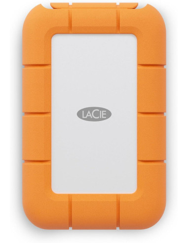 External SSD, LACIE, 4TB, USB-C, Write speed 2000 MBytes/sec, Read speed 2000 MBytes/sec, STMF4000400