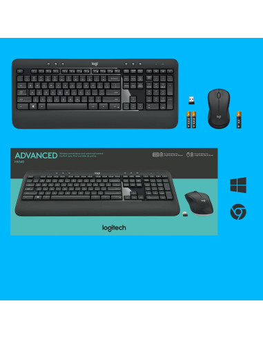 KEYBOARD +MOUSE MK540 ADVANCED/ENG 920-008685 LOGITECH