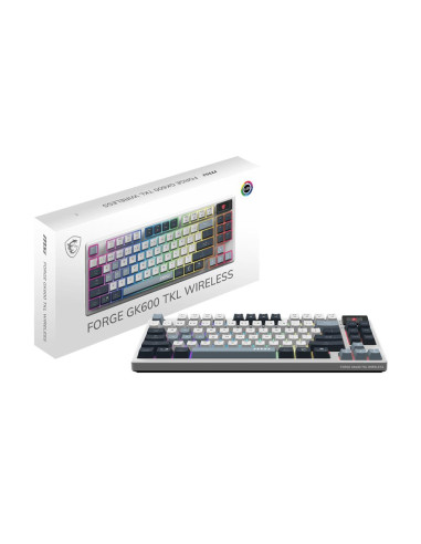 KEYBOARD GAMING BLACK US/FORGE GK600 TKL MSI