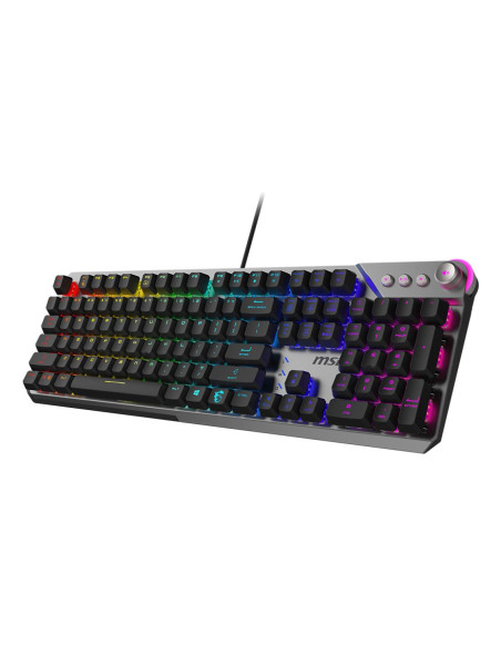 KEYBOARD GAMING BLACK US/STRIKE 600 SILENT MSI