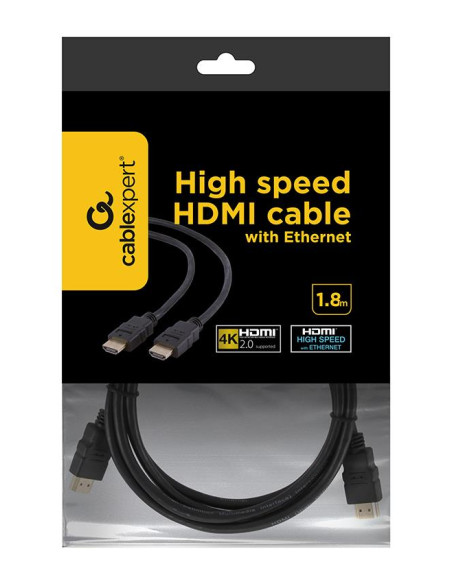 CABLE HDMI-HDMI 1.8M V2.0 BLK/CC-HDMI4-6 GEMBIRD