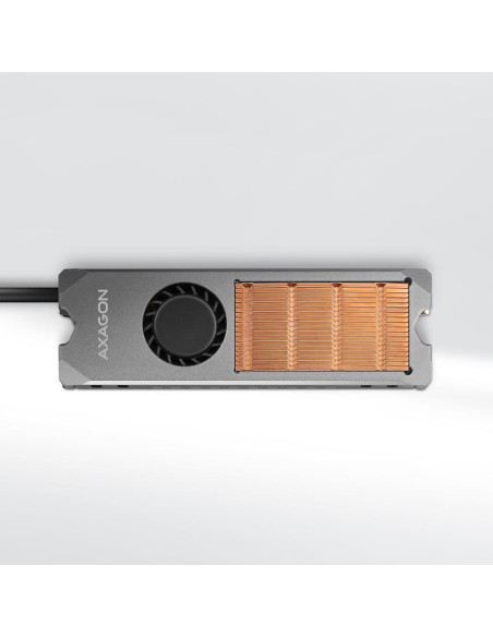 SSD ACC COOLER M.2 COPPER FAN/CLR-M2FAN AXAGON