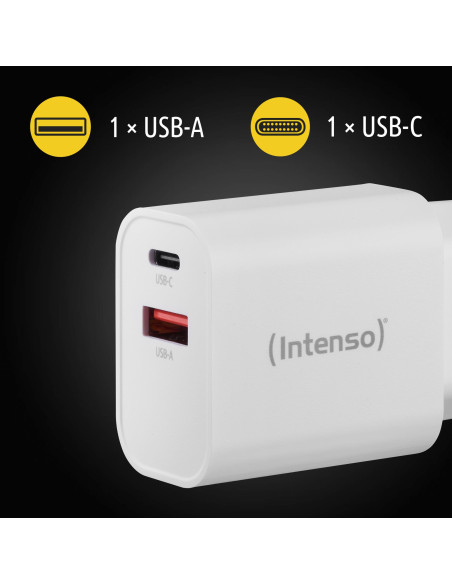 POWER ADAPTER USB-A/USB-C/7803012 INTENSO