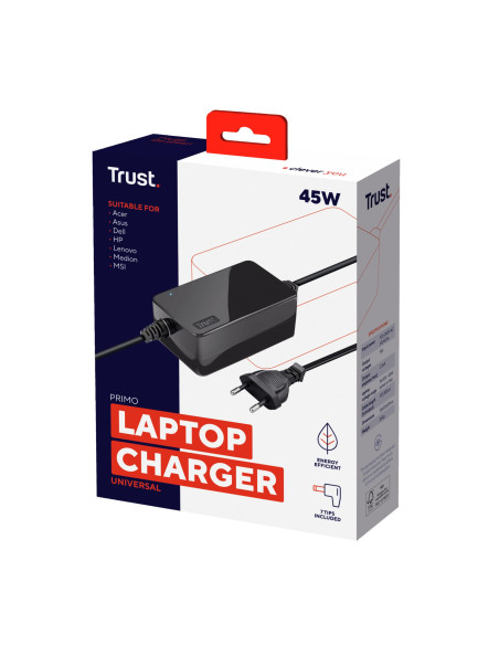 NB ACC AC ADAPTER 45W PRIMO/BLACK 21904 TRUST