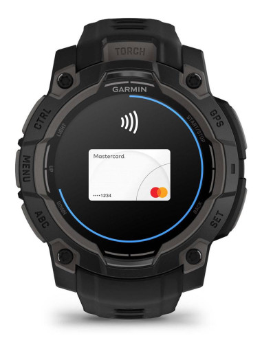 SMARTWATCH INSTINCT 3 AMOLED/BLACK/BLK 010-02936-00 GARMIN