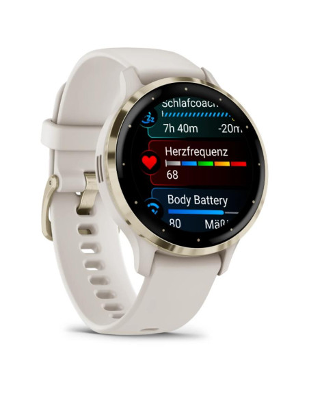 SMARTWATCH VENU 3S/IVORY/GOLD 010-02785-04 GARMIN