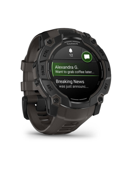 SMARTWATCH INSTINCT 3 AMOLED/BLK/CHARCO 010-03020-00 GARMIN