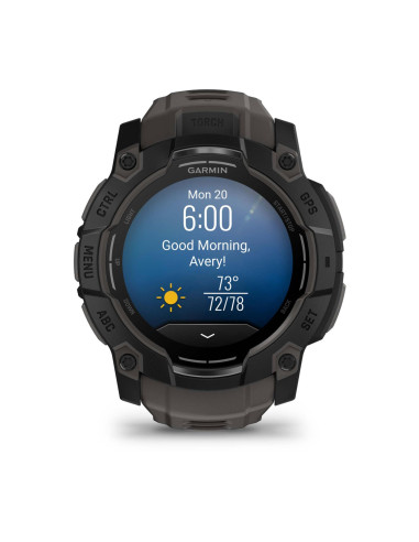 SMARTWATCH INSTINCT 3 AMOLED/BLK/CHARCO 010-03020-00 GARMIN