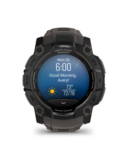 SMARTWATCH INSTINCT 3 AMOLED/BLK/CHARCO 010-03020-00 GARMIN