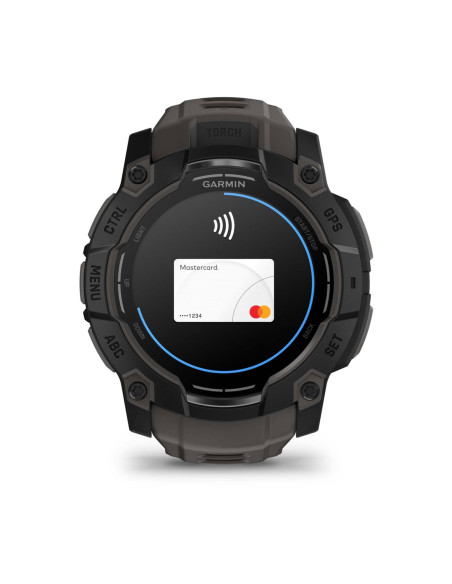 SMARTWATCH INSTINCT 3 AMOLED/BLK/CHARCO 010-03020-00 GARMIN