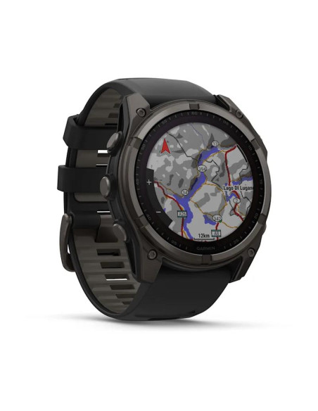 SMARTWATCH FENIX 8 SAPP. SOLAR/BLACK/GRAY 010-02907-11 GARMIN