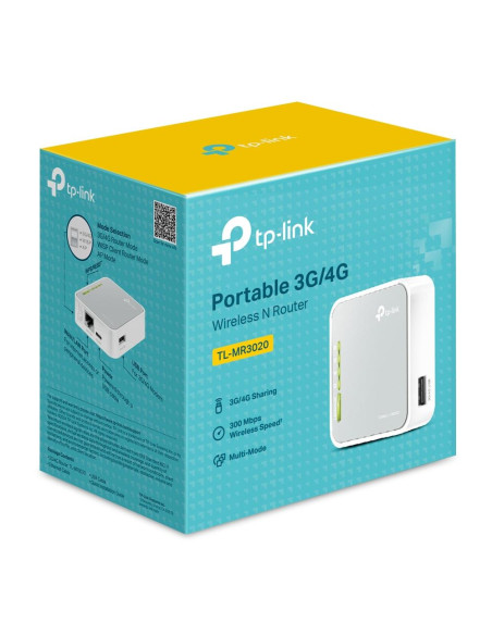 WRL 3G/4G ROUTER 150MBPS/PORTABLE TL-MR3020 TP-LINK