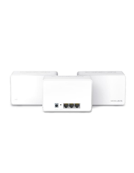 Wireless Router, MERCUSYS, Wireless Router, 3-pack, 3000 Mbps, Mesh, 3x10/100/1000M, HALOH80X(3-PACK)