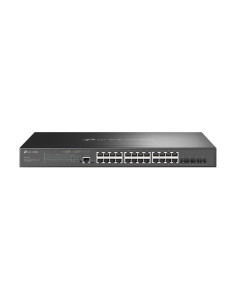 Switch, TP-LINK, Omada, TL-SG3428MP, Rack, 4xSFP, 1xConsole, 1, 384 Watts, TL-SG3428MP