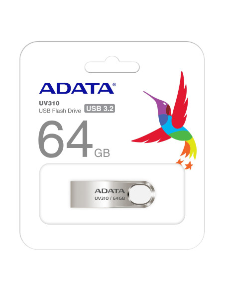 MEMORY DRIVE FLASH USB2 64GB/GOLD AUV210-64G-RGD ADATA