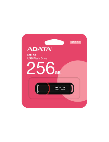 MEMORY DRIVE FLASH USB3 256GB/BLACK AUV150-256G-RBK ADATA