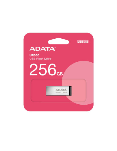 MEMORY DRIVE FLASH USB3.2 256G/UR350-256G-RSR/BK ADATA