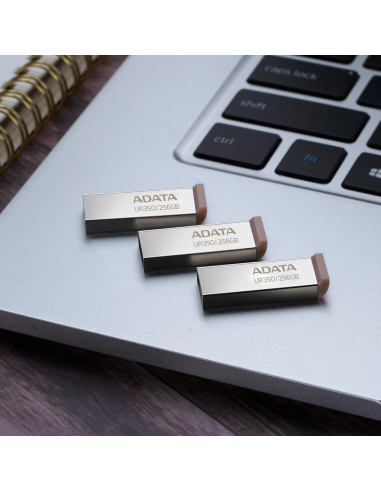 MEMORY DRIVE FLASH USB3.2 256G/UR350-256G-RSR/BK ADATA