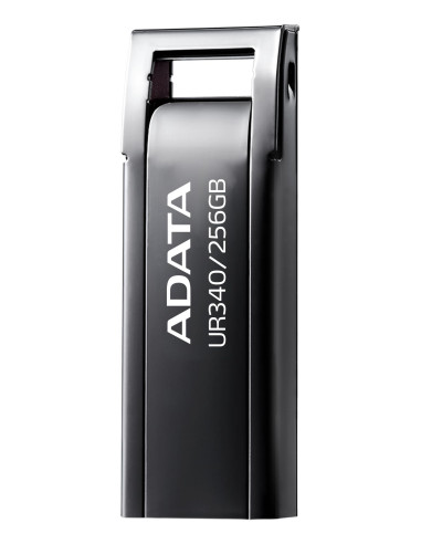 MEMORY DRIVE FLASH USB3.2 256G/BLACK AROY-UR340-256GBK ADATA