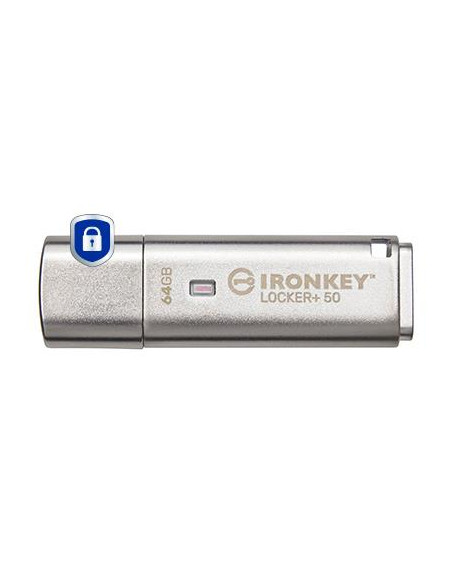 MEMORY DRIVE FLASH USB3.2 64GB/IKLP50/64GB KINGSTON