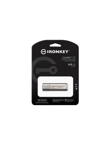 MEMORY DRIVE FLASH USB3.2 64GB/IKLP50/64GB KINGSTON