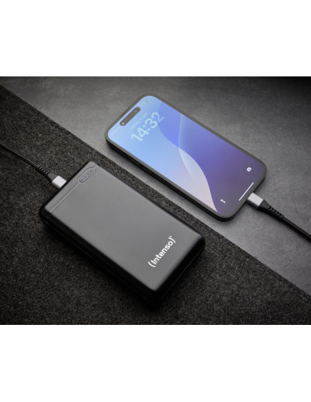 POWER BANK USB 20000MAH/BLACK XS20000 INTENSO