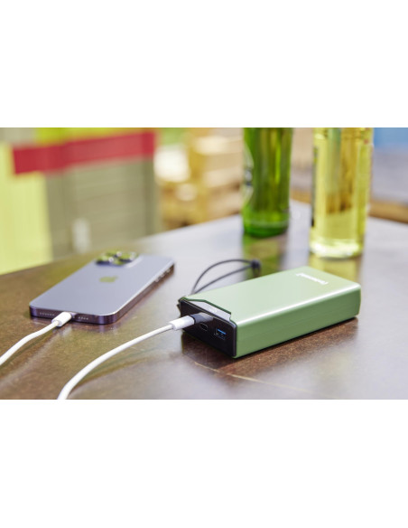POWER BANK USB 20000MAH QC3.0/GREEN F20000 7332057 INTENSO