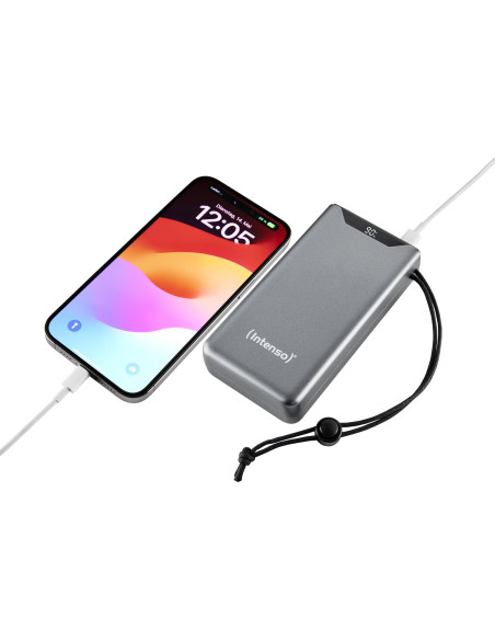 POWER BANK USB 20000MAH QC3.0/GREY F20000 7332054 INTENSO