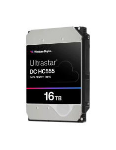 HDD, WESTERN DIGITAL, Serial ATA III, 3.5 ", Buffer 512 MB, 7200 RPM, 16 TB, Western Digital Ultrastar DC HC555, Ultrastar DC H