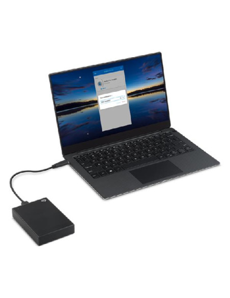 External HDD, SEAGATE, One Touch, STKY2000400, 2TB, USB 3.0, Colour Black, STKY2000400