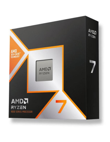 CPU, AMD, Desktop, Ryzen 7, R7-9800X3D, Granite Ridge AM5, 4700 MHz, Cores 8, 96MB, Socket SAM5, 120 Watts, GPU Radeon, OEM, 10