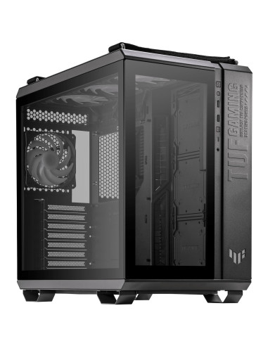 Case, ASUS, GT502 PLUS, MidiTower, Not included, ATX, MicroATX, MiniITX, Colour Black, GT502PLUS/BLK/TG/TUFGAM